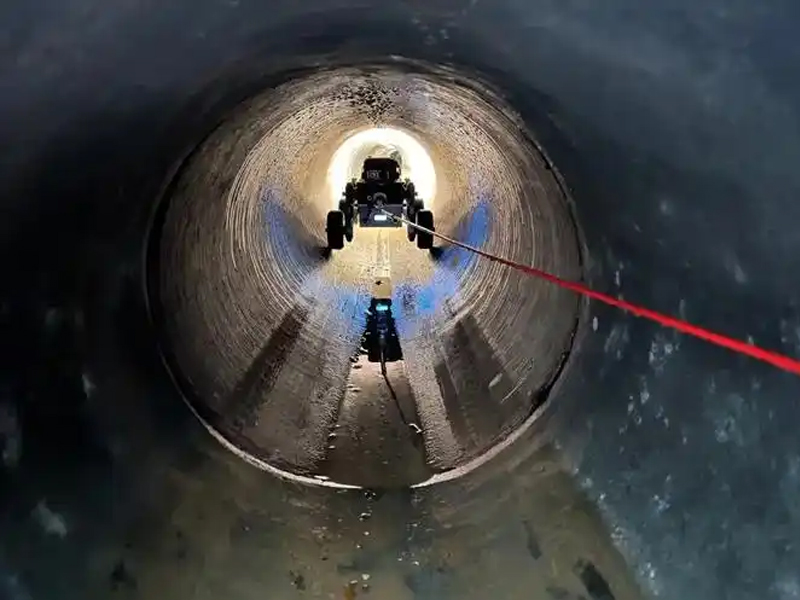 钟阜路管道检测