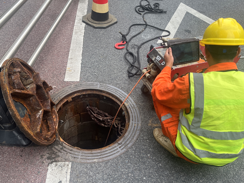 钟阜路市政管道内窥检测
